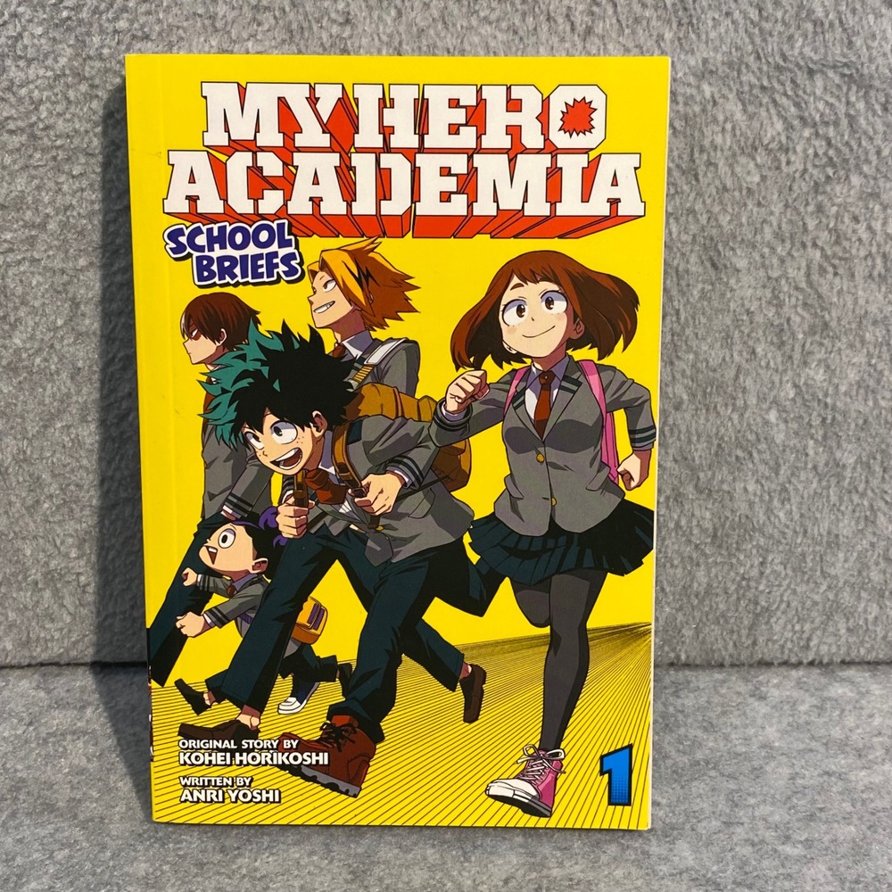 My Hero Academia School Briefs Vol 1 Novel Paperback‎ Anime Manga Graphic Novel